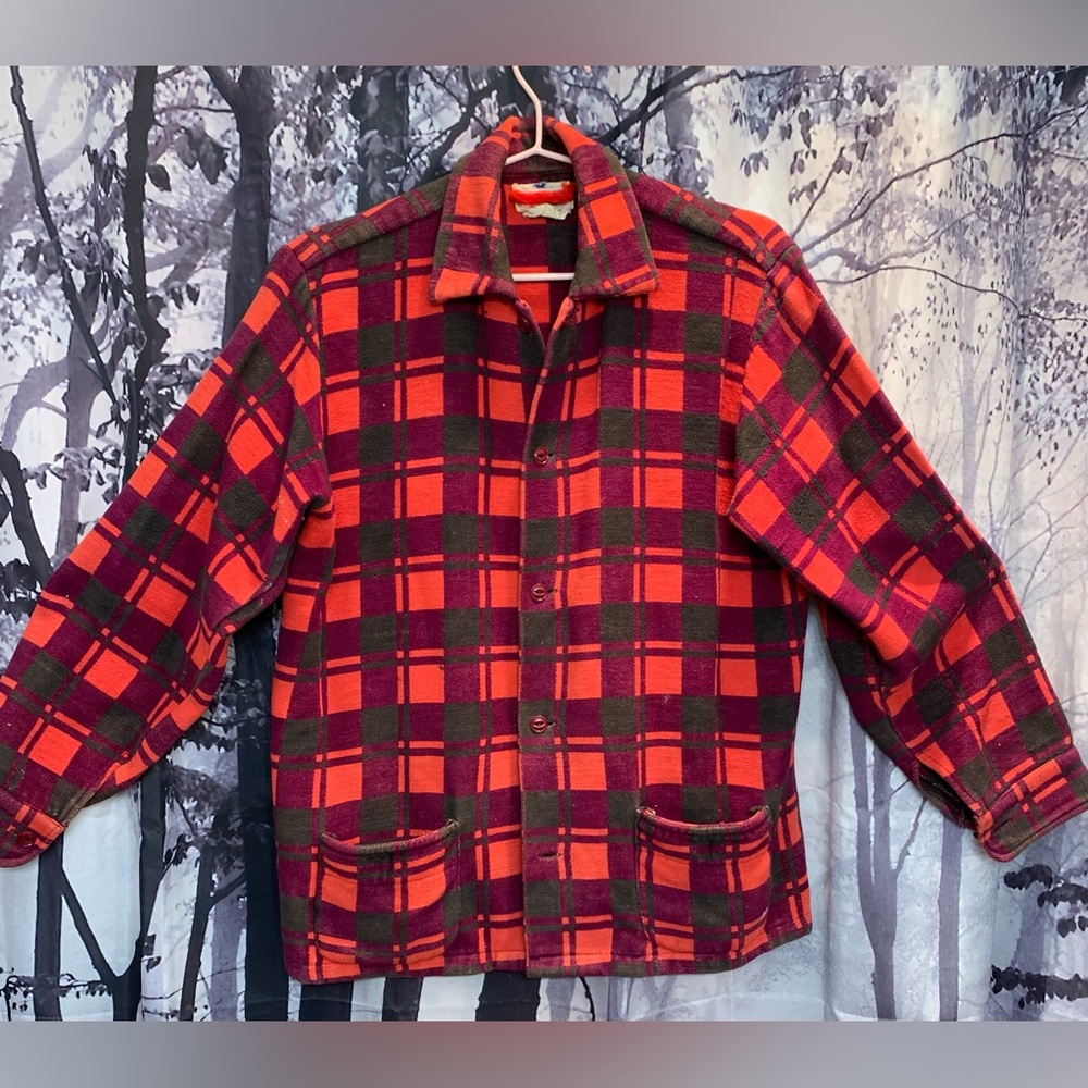 Vintage champion flannel shirt/jacket